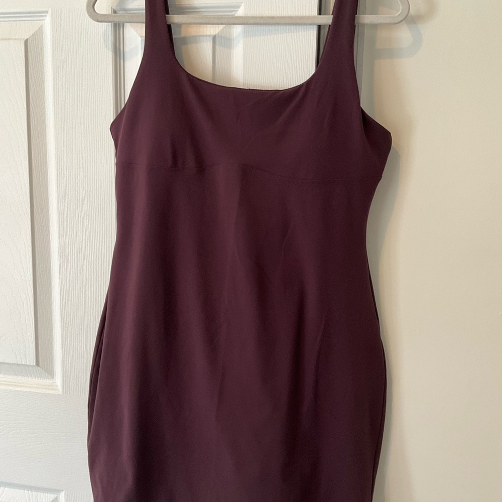 Fabletics Women's Midi Dress in Deep Purple